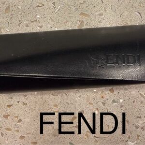 Fendi Sunglasses Case Black
